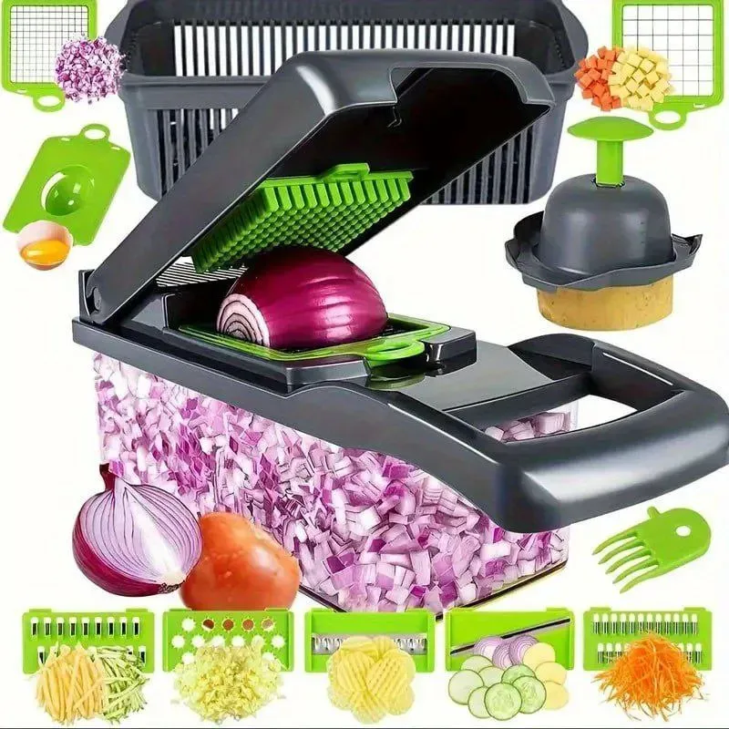 Picadora de verduras 16 en 1 $42 usd 