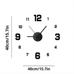 Reloj de pared creativo sin marco $ 20 usd 