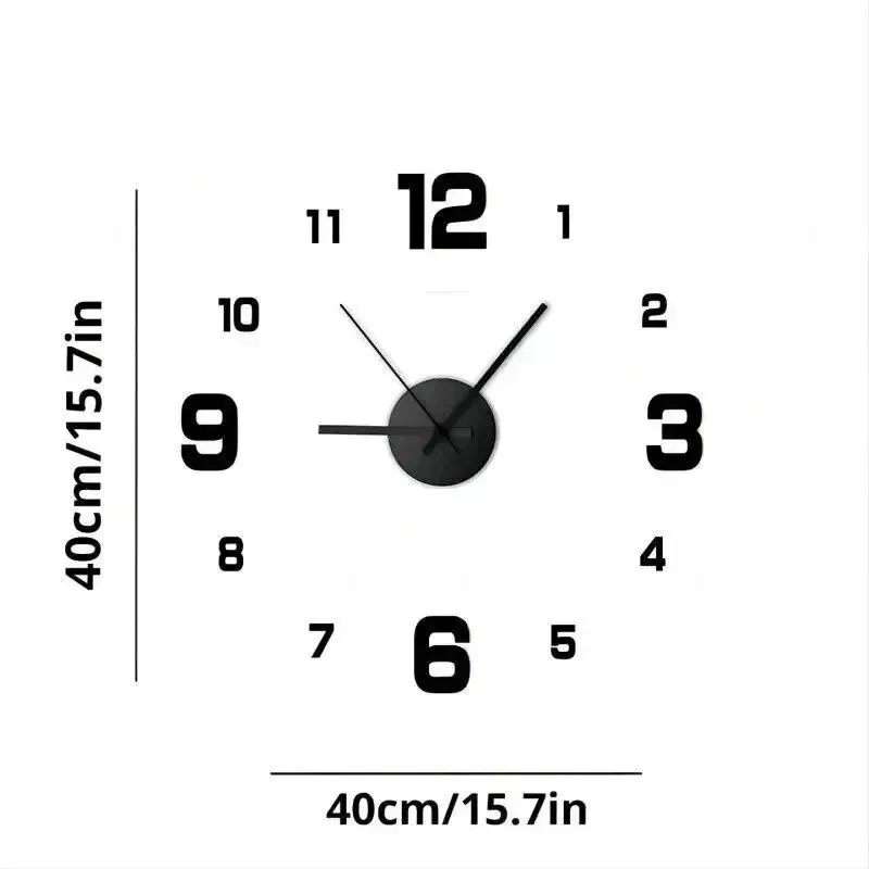 Reloj de pared creativo sin marco $ 20 usd 