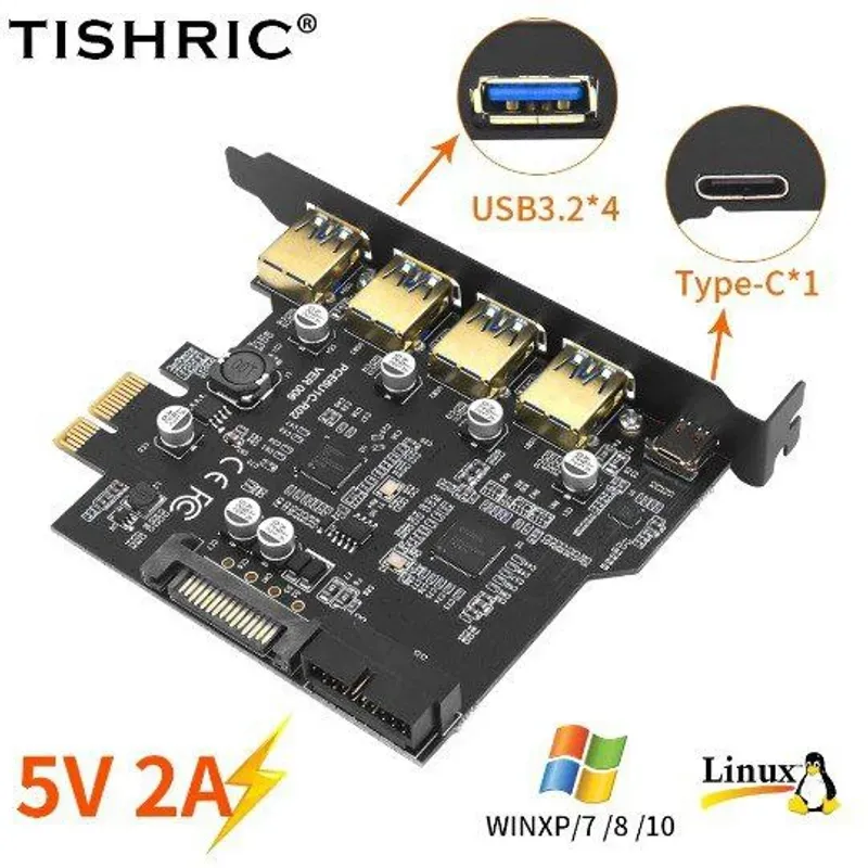 Tarjeta de Expansión PCIe 3.0 $50 usd