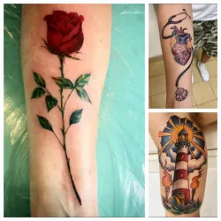Tattos a color 