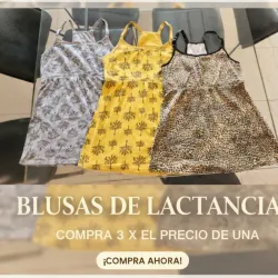 Blusas para lactancia 