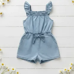 Monoshort de mezclilla 