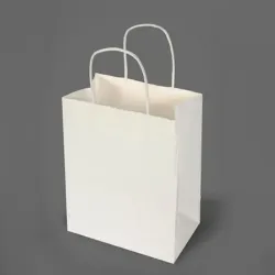 🛍️ Bolsas de papel craft blanco 
