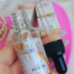 Rice oil (aceite de arroz)