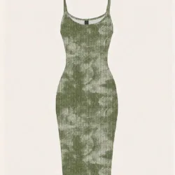 Vestido largo de tirantes 