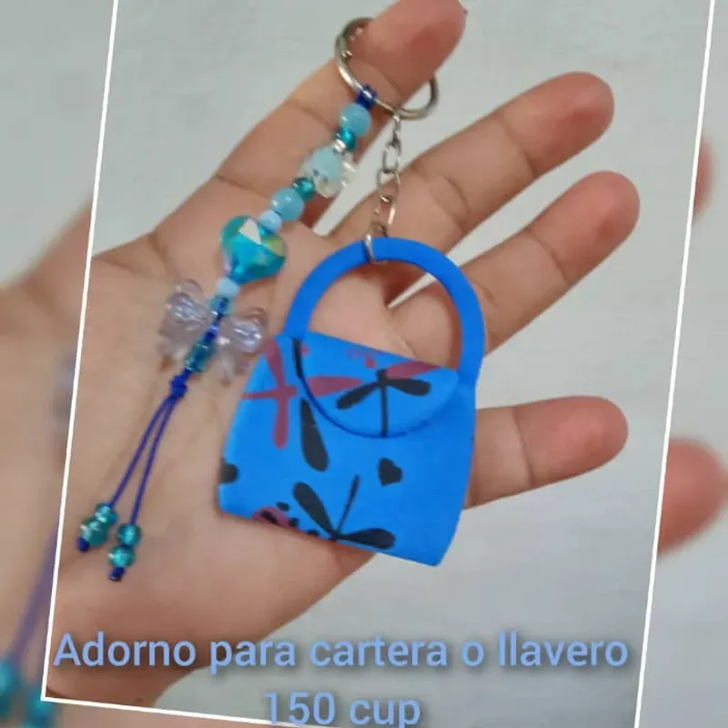 Adorno para cartera o llavero