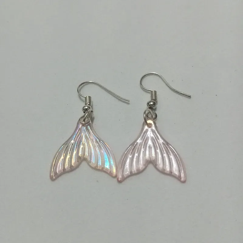 Aretes de cola de sirena 