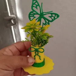 Bucaritos verde y amarillo 