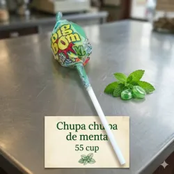 Chupa chupas de Menta