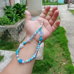 Colgante azul