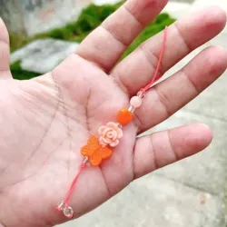 Colgante de memoria anaranjado