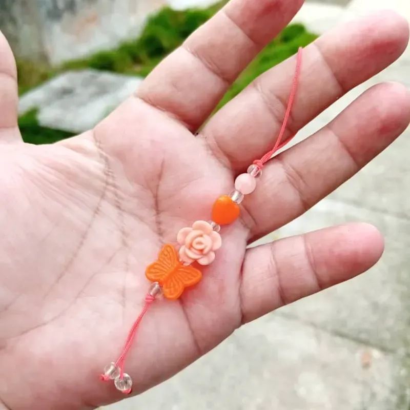 Colgante de memoria anaranjado