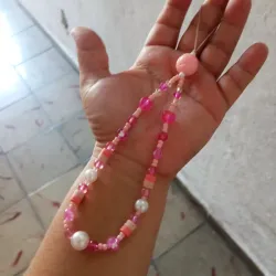 Colgante rosado