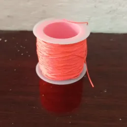 Hilo chino naranja 0.6 x metro
