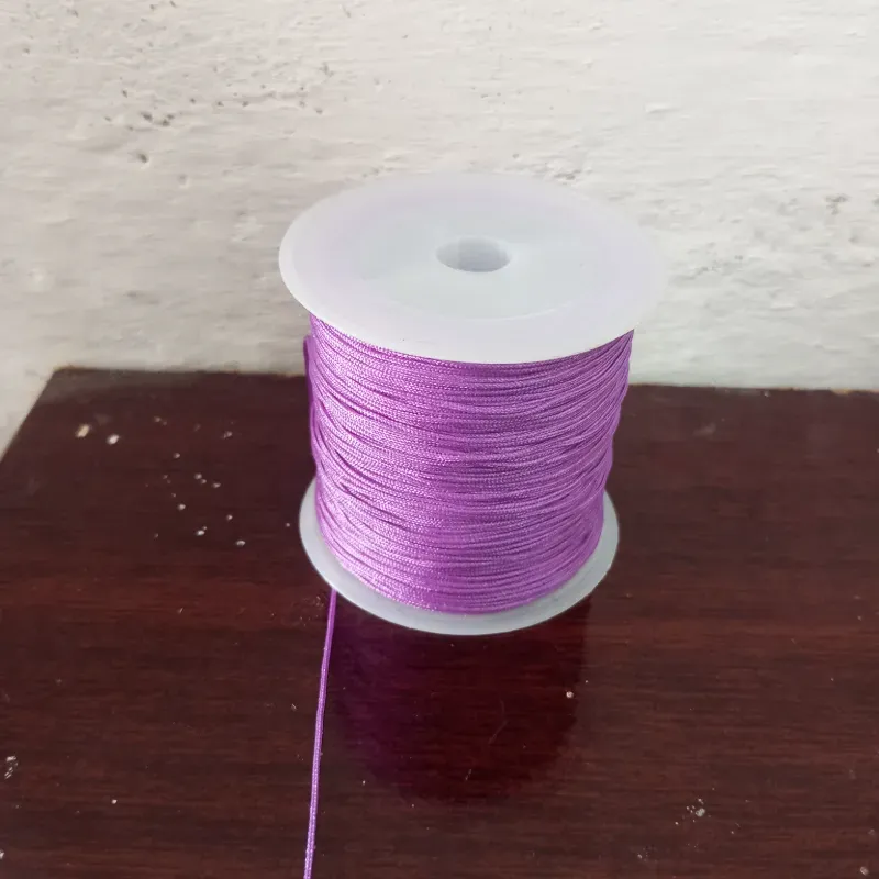 Hilo chino violeta x metros 