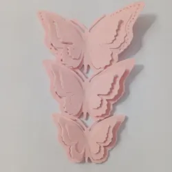 Mariposas rosadas para refri