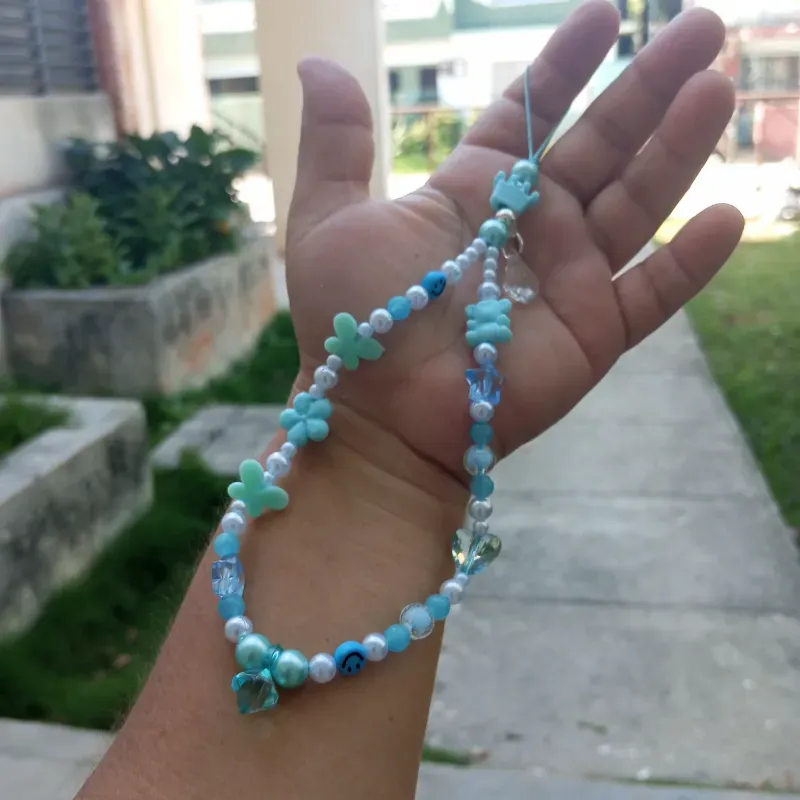 Colgante azul 