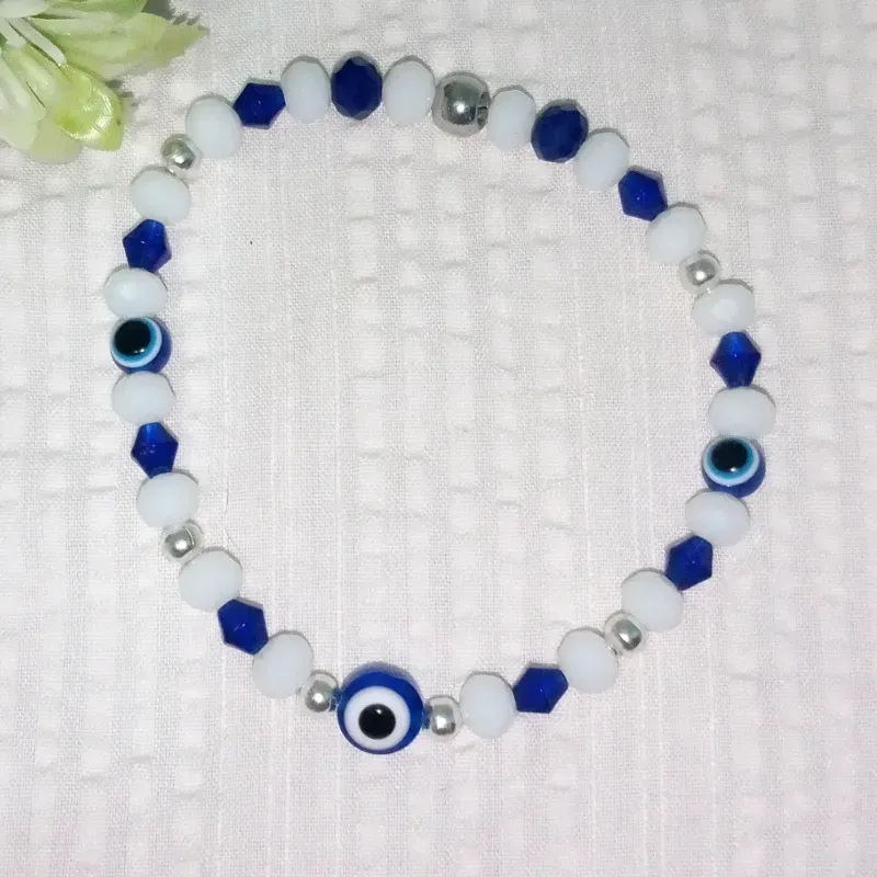 Pulso de Ojo turco azul y swaroskis 