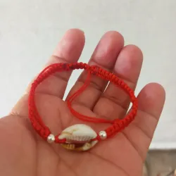 Pulso rojo y caracol 