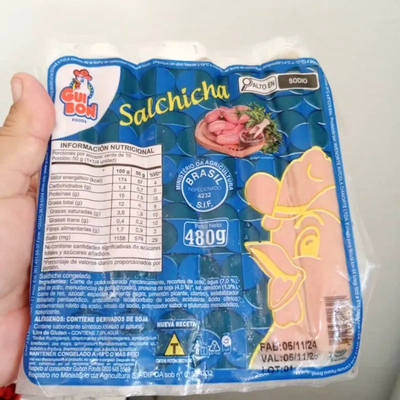 Salchichas 12 u