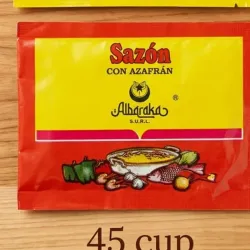 Sazón con azafrán