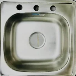 Fregadero de Acero Níquel Sencillo