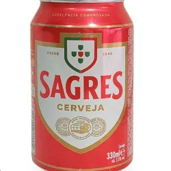 Cerveza Sagres 330 ml