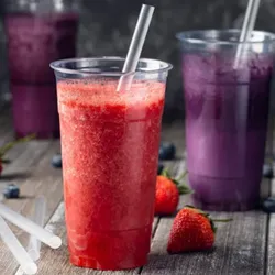 Absorbentes P/ Batido-Transparente