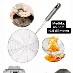Colador Acero/Espumadera-Mediano