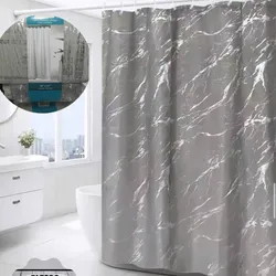 Cortina Baño Tela/173x183cm