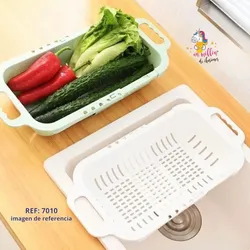 Escurridor Expansible p/Fregaderos