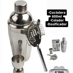 Kit Cantina 3u/Acero Inoxidable