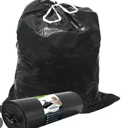 Nylon Negro P/Basura C/ Asa