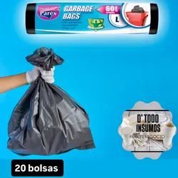 Nylon Negro/talla L-20unidades
