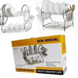 Platero Acero/2 pisos 