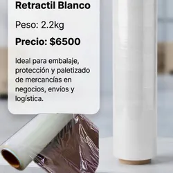 Retractil 2.2kg/Blanco