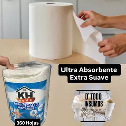 Rollo Papel Cocina/360hojas
