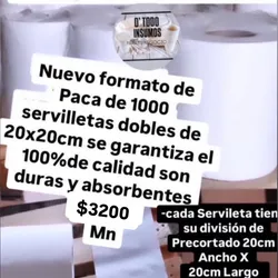 Rollo Servilletas-20x20