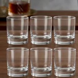 Set 6 Vasos Cristal P/Whisky-303ml