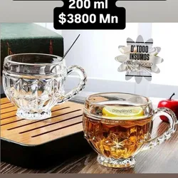 Set Tazas sin Plato/6u
