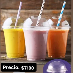 Vaso 12oz/ Tapa Domo/100u