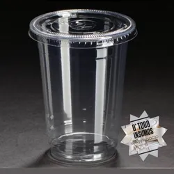 Vaso 16oz/Tapa Plana