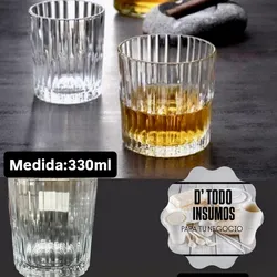 Vaso p/ Whisky-Rayados