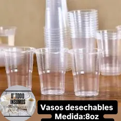 Vasos Desechables 8oz