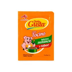 Caldo con sabor a tocino doña gusta