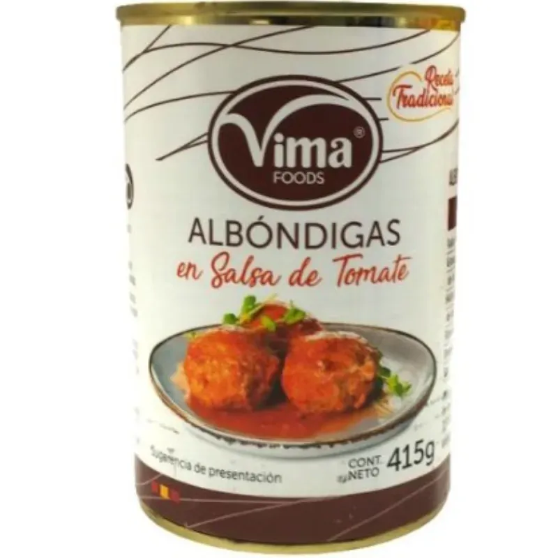 Albondigas en salsa de tomate 