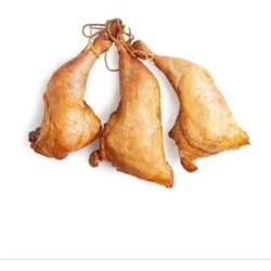 Charolas de pollo ahumado de 3 postas 