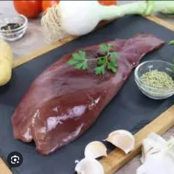 Hígado de cerdo porcionado en 2lb