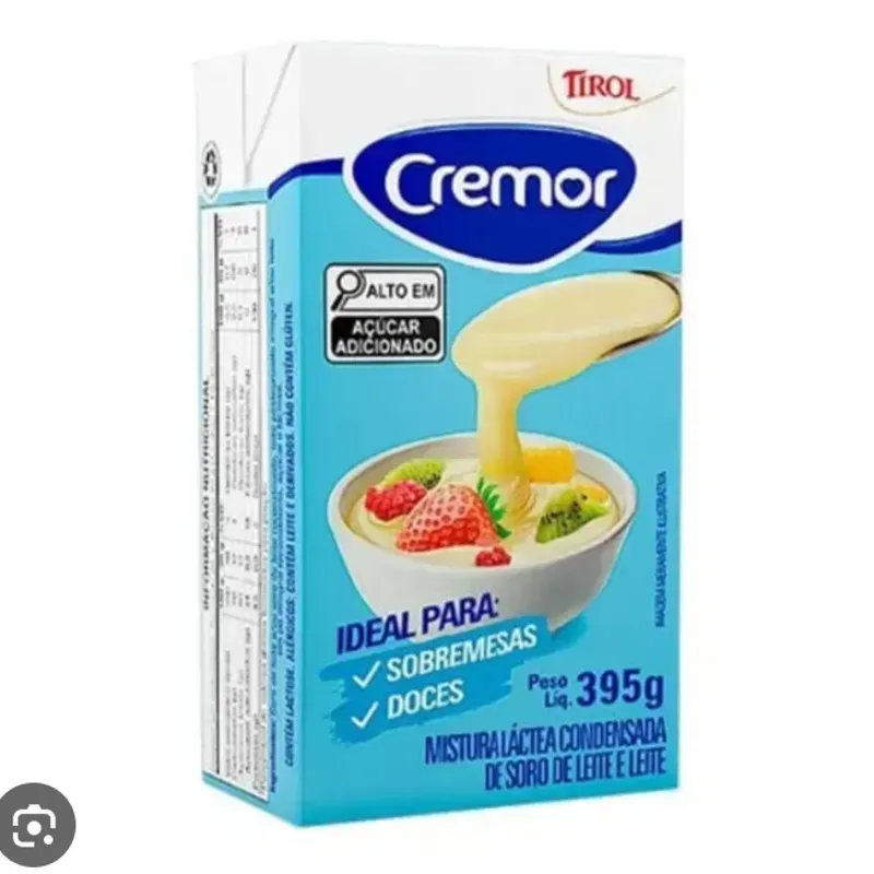 Leche condensada cremor 